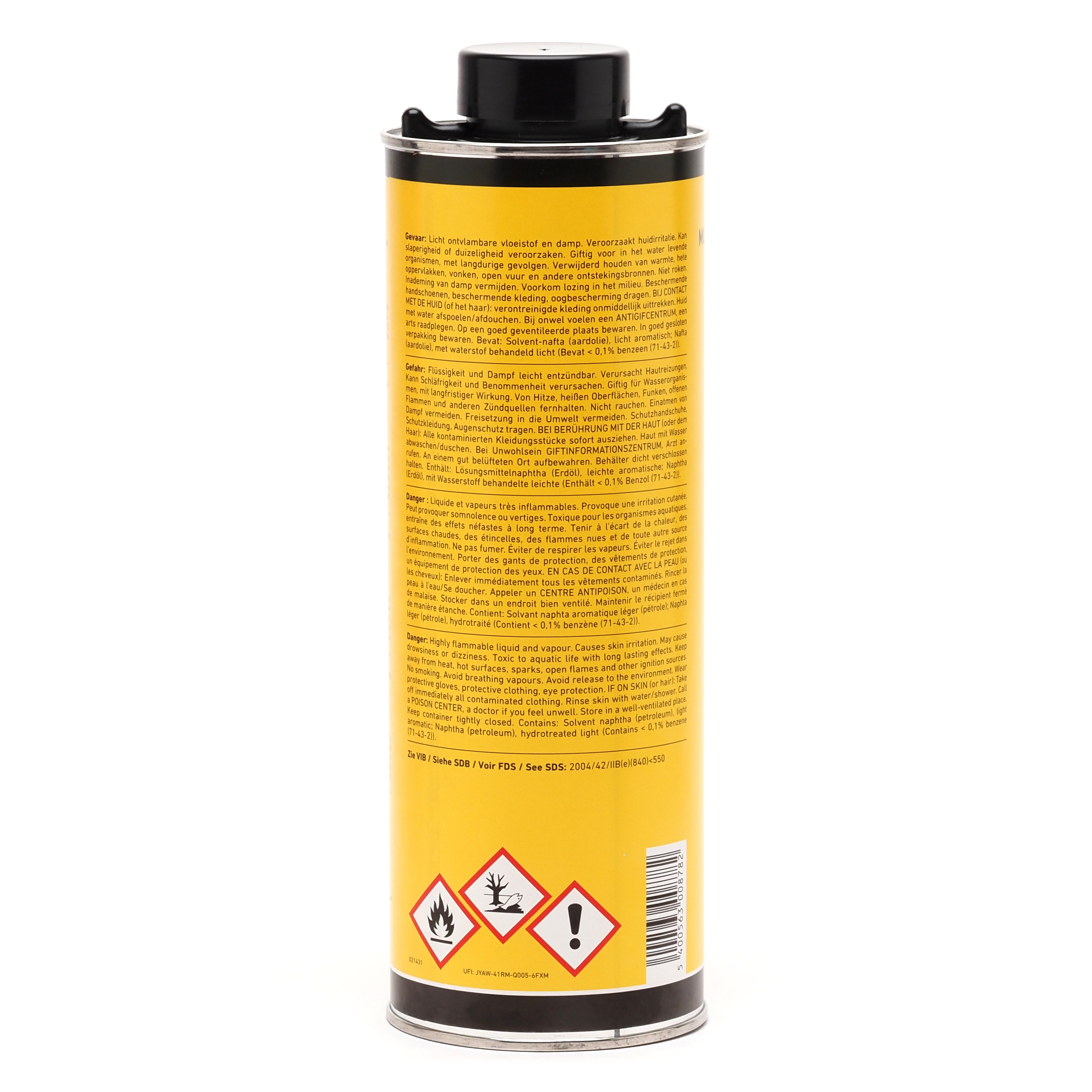 Innotec Multiflex Coating HS Plus Steinschlagschutz 1 L Schwarz